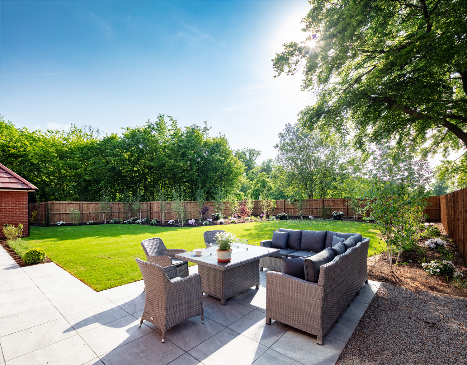 Garden fencing and boundaries